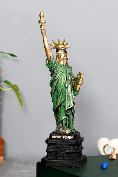 Antique Finish Statue of Liberty Showpiece for Home Decor/Gifting/Living Room Decorative Showpiece
