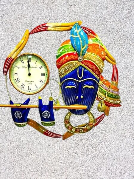 Lord Krishna Playing Basuri Showpiece Figurine